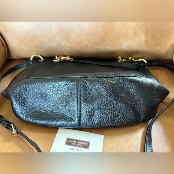 Henri Bendel crossbody handbags gold link chain hardware - Picture 7 of 7